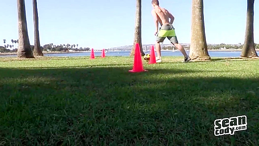 Soccer Star Robbie Gets Wild on Camera - Exclusive Sean Cody Scene