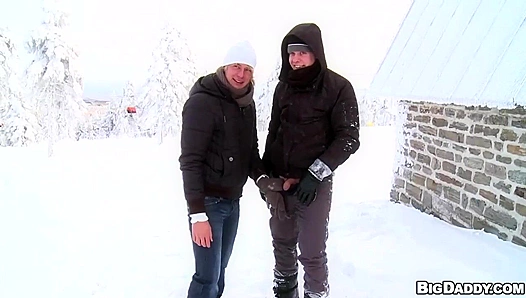 Ski Slope Anal Adventure ~ Paul Fresh & Martty Get Wild at the Resort