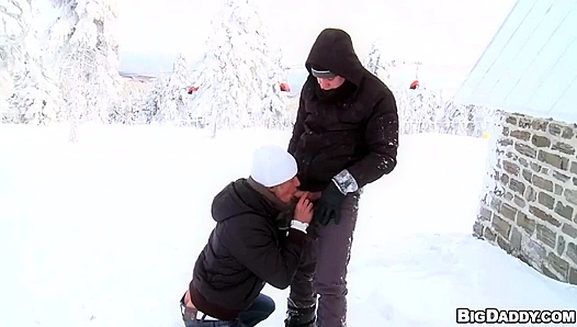 Ski Slope Anal Adventure ~ Paul Fresh & Martty Get Wild at the Resort