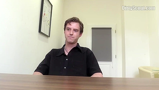 Playful Stud Gets Facial After Hardcore Anal -Dirty Scout initiation