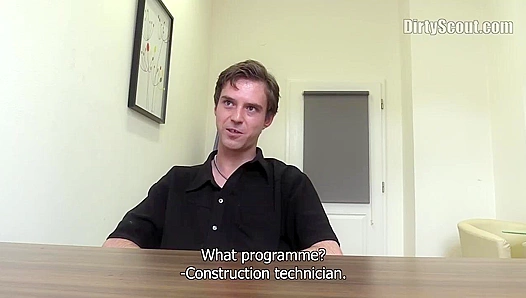 Playful Stud Gets Facial After Hardcore Anal -Dirty Scout initiation