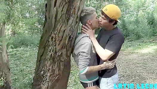 Latin Heat ~ Outdoor Threesome With Radison, Freddy, and Kendro