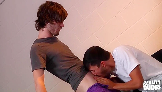 Wild College Jock Foursome ~ Dick Dorm Action!