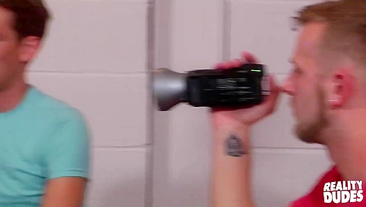 Wild College Jock Foursome ~ Dick Dorm Action!