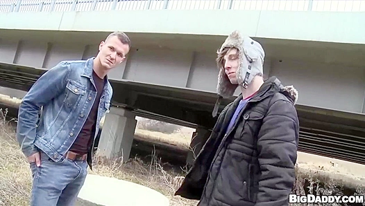 Mike and His Buddy Get Wild ~ Highway Side Fucked