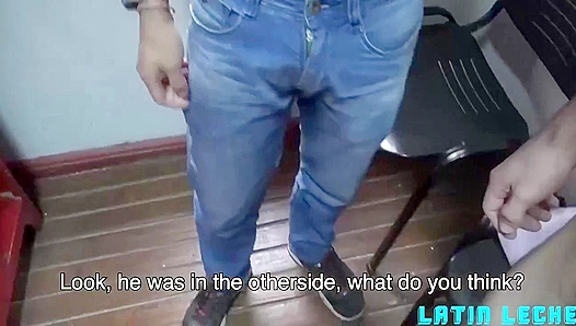 Amateur Latino Stud Gets Fucked Hard in the Locker Room