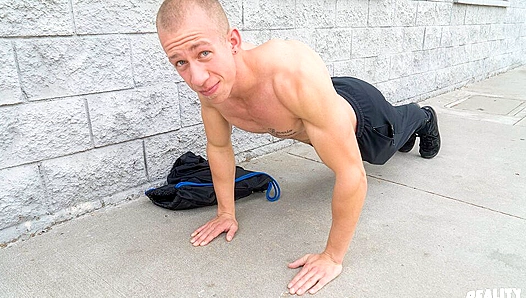 Bald Bottom Rides Hard Cock in POV - Straight Chaser