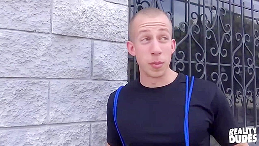 Bald Bottom Rides Hard Cock in POV - Straight Chaser