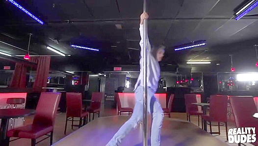 Muscular Strpper Milton Flexes His Ass and Cock - Reality Dudes