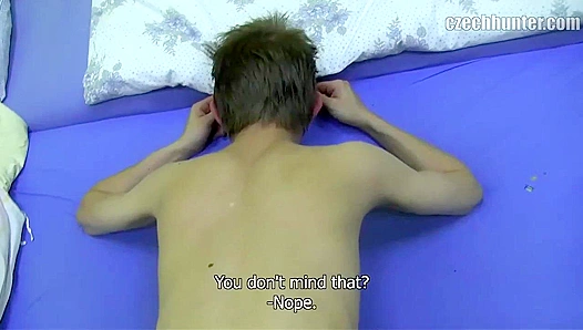 Drunk Blonde Czech Twink Gets Fucked Raw - XXX Gay