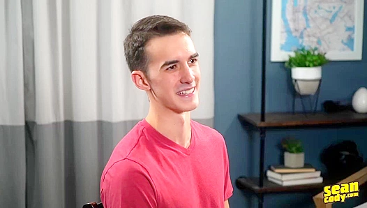 Lanky Hunk Masturbates His Meaty Cock - Sean Cody