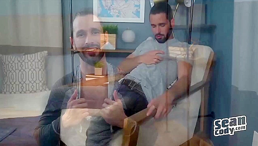 Hairy Latin Hunk Hector Strokes His Thick Cock