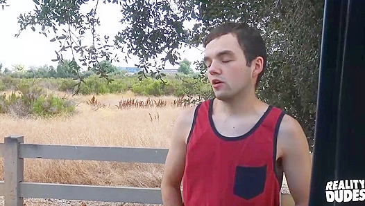 POV ~ Straight Hitchhiker Marcus Rivers Gets Fucked Hard - Str8 Chaser