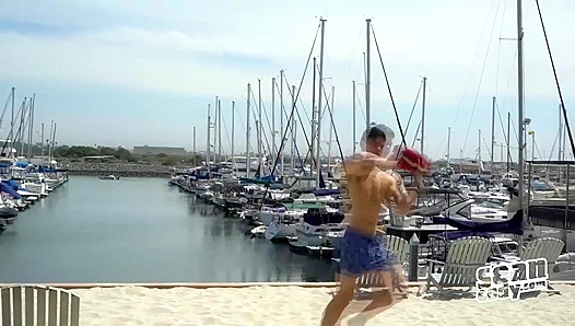 Hot Young Stud Galen Strokes His Hard Cock for Sean Cody