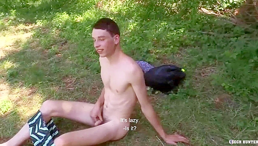 Young Czech Boy Gets Outdoor Creampie - XXX Gay