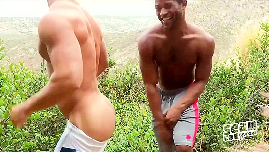 Landon Sinks His BBC into Shaw's Tight White Butt - Sean Cody