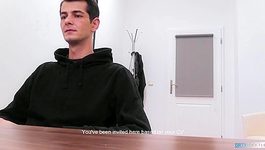 Dark-Haired Twink Gets Fucked Hard in the Ass -Dirty Scout initiation