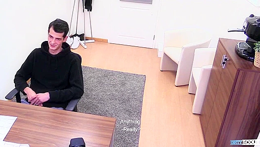 Dark-Haired Twink Gets Fucked Hard in the Ass -Dirty Scout initiation