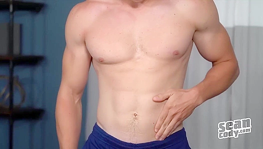 Derick Shows Off His Massive Dick While Masturbating - Sean Cody