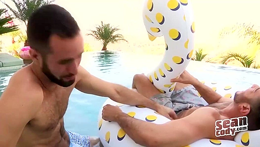 Manny Fucks Hector Raw Doggy Style - Sean Cody