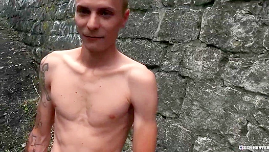 Skinny Czech Boy Gets Fucked Bareback in Hot POV Action - XXX Gay