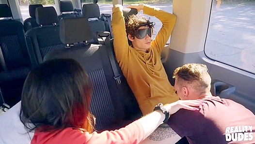 Hot Gay Hunk Jackson Cooper Turns Straight Twink Chris Star into a Horny Submissive