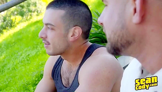 Manny & Josh Bareback and Finger Each Other's Asses - Sean Cody