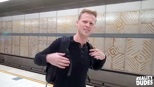 POV ~ Hairy-Assed Blonde Dude Gets Fucked by a Str8 Chaser