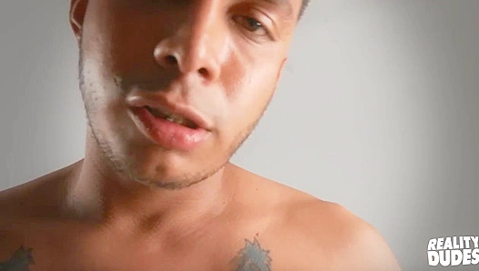 POV ~ Latin Stripped Santiago Cums All Over You - Reality Dudes