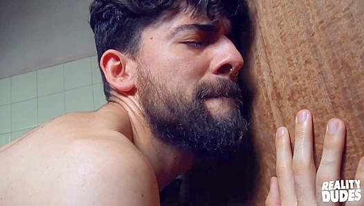 Bathroom Bang ~ Adonis & Andy Heat Up Reality Dudes