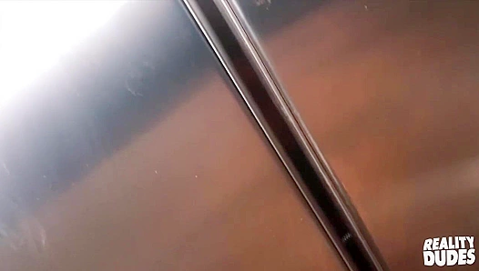 Gage Unkut Nails It in the Public Restroom - Reality Dudes