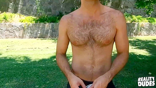 Hairy Straight Guy Mason Gets Analized and Facial'd - Str8 Chaser