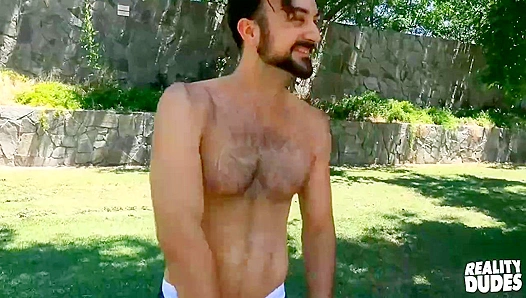 Hairy Straight Guy Mason Gets Analized and Facial'd - Str8 Chaser