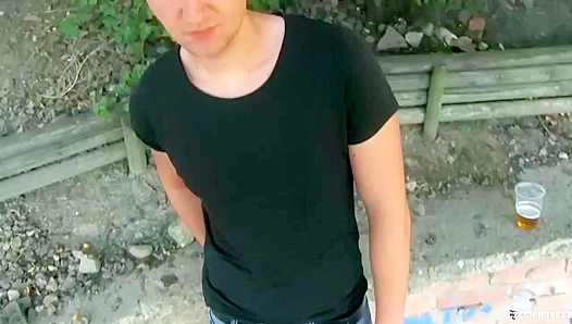 Outdoors with Two Twinks ~ A Steamy POV Threesome - XXX Gay