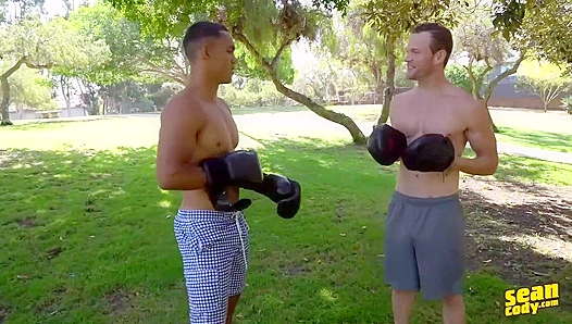 Sean and Murray's Boxing Ring Anal Delight - Sean Cody