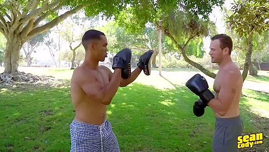 Sean and Murray's Boxing Ring Anal Delight - Sean Cody