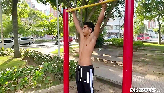 Tonny's Kitchen Cravings ~ A Solo Masturbation Session - Eastboys