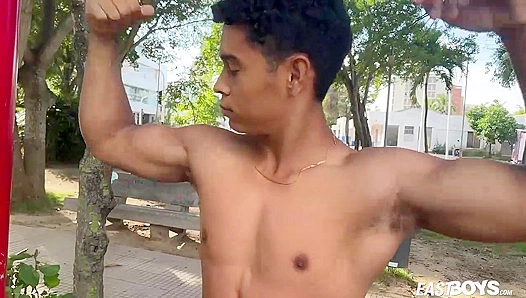 Tonny's Kitchen Cravings ~ A Solo Masturbation Session - Eastboys