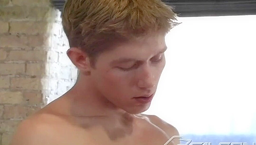 Josh Soaps Up and Strokes Off for a Steamy Solo Show - Falcon Studios