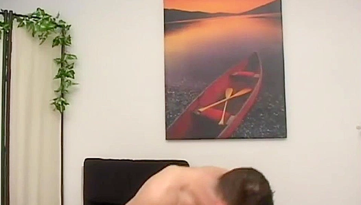 Cute Caden Strokes Blissfully in Hot Circle Jerk Session