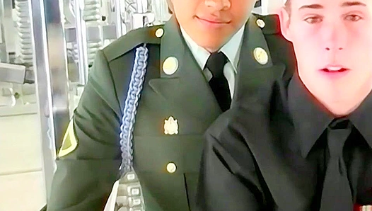 Lustful Gym Jocks Suck & Fuck Hard in Uniform - Lollipop Twinks