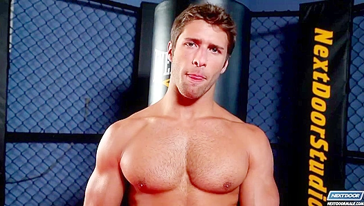 Ripped Neighbor Blayne Fucks Himself Senseless