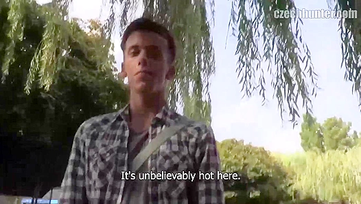 Skinny Czech Slut Gets Monumental Outdoor Facial - XXX Gay