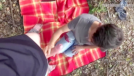 Skinny Czech Slut Gets Monumental Outdoor Facial - XXX Gay