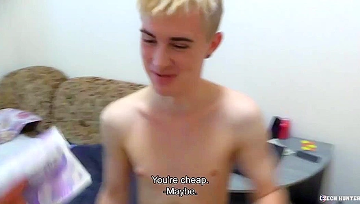 Bleached Twink Slut Rides Hard in Wild Cowgirl Action - XXX Gay