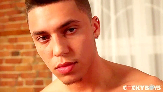 Cocky Dude Fucks Fleshlight On Camera - Cocky Boys