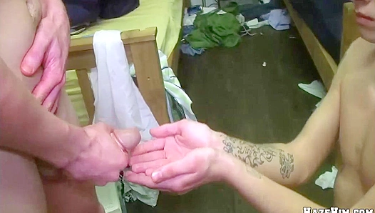 Jelly Wrestling Turns Hot ~ Haze Him Hardcore