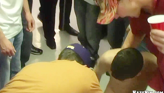 Jelly Wrestling Turns Hot ~ Haze Him Hardcore