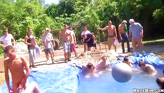 Hardcore Poolside Oral and Skinny Dipping Fun - Haze Him
