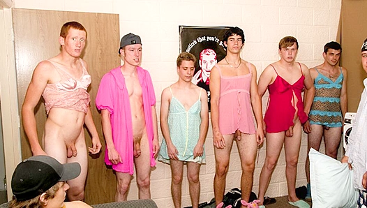 Crossdress Pledges Get Fucked Hard ~ Haze Him Wildly